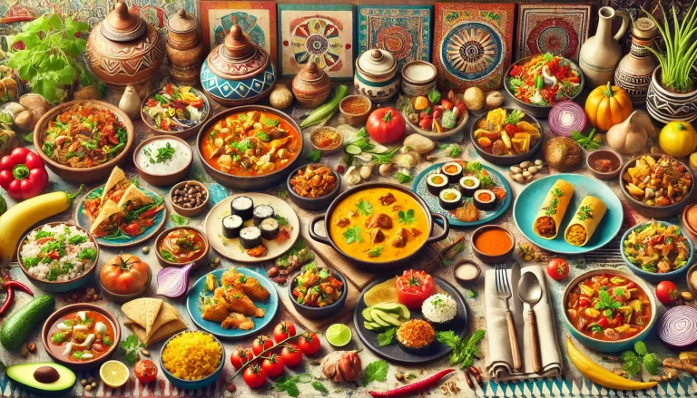 Vegan Traditional Recipes from Different Cultures for a Global Diet