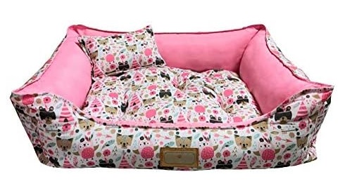 Pets Cama Animais Rosa